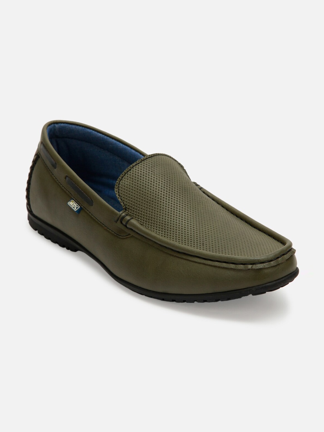 

iD Men Olive Casual Loafer Shoes