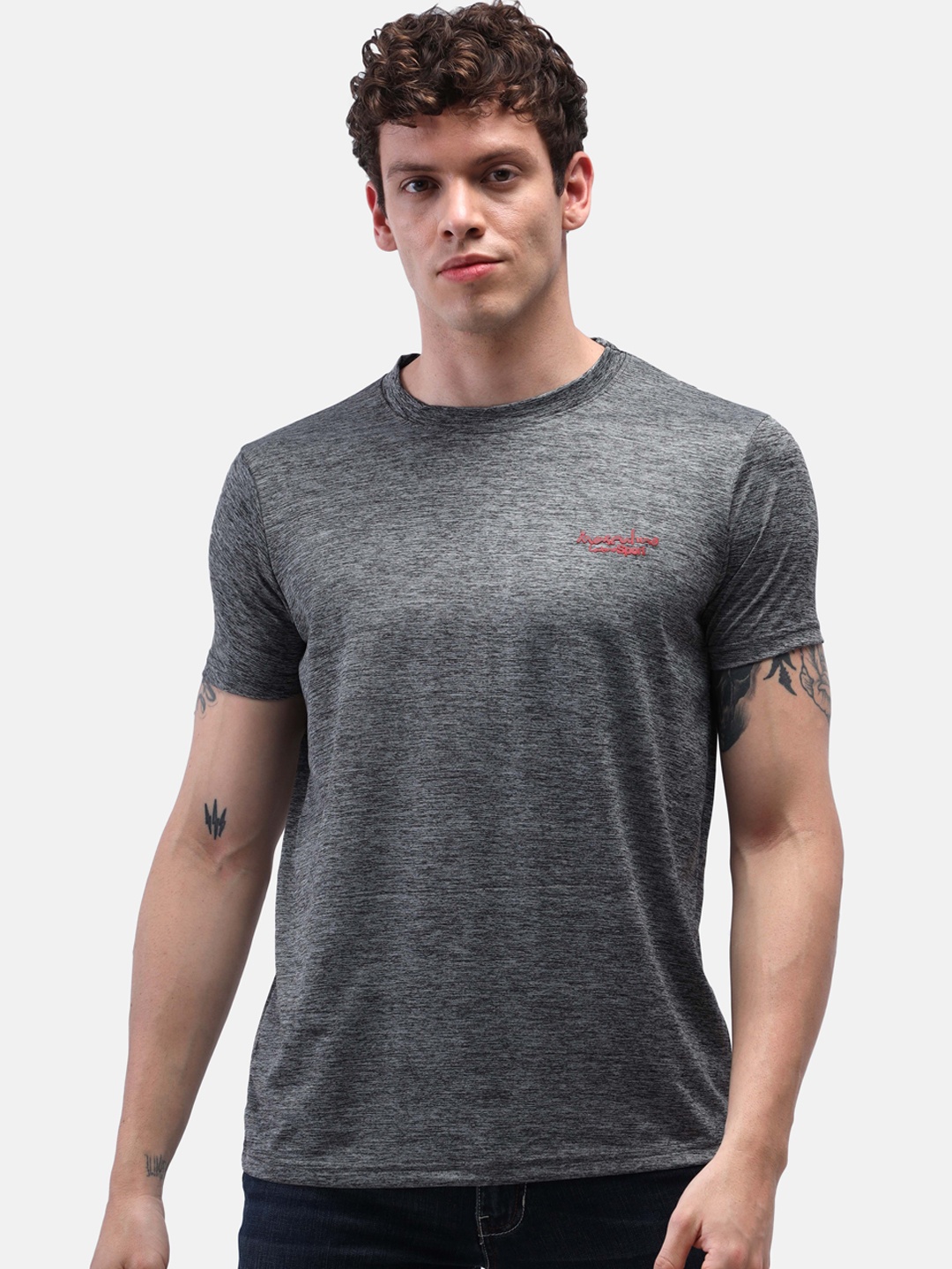 

Masculino Latino Men Black Rapid-Dry Sports T-shirt