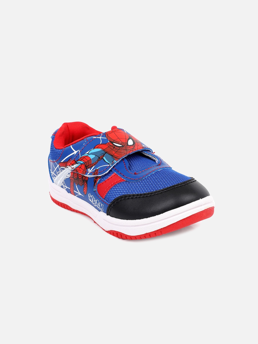 

Kids Ville Boys Blue & Red Spiderman Printed Slip-On Sneakers