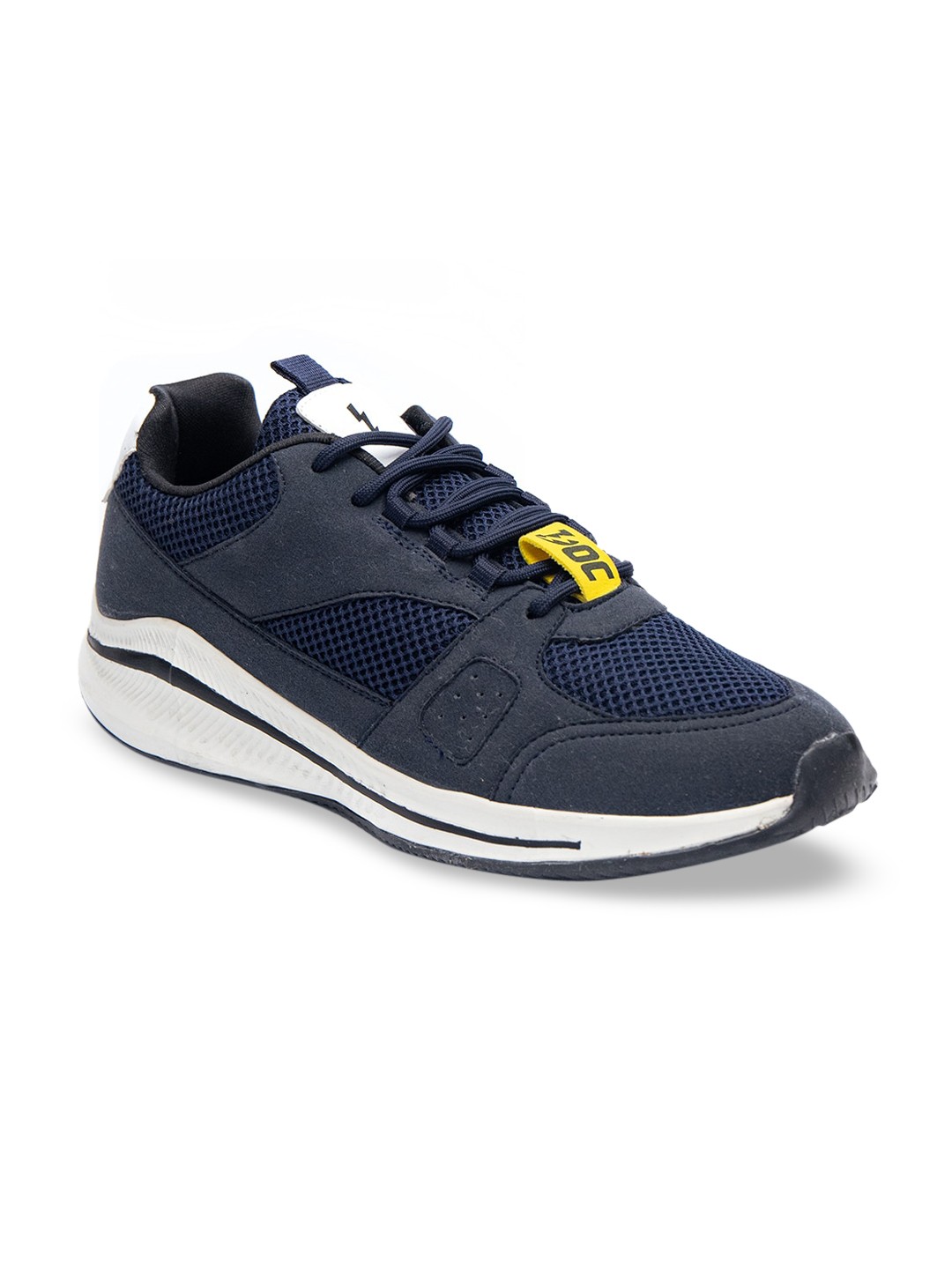 

Doc Martin Men Navy Blue Woven Design Sneakers