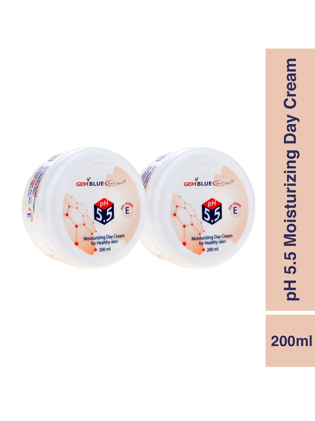 

Gemblue Biocare Set of 2 Moisturizing Day Cream 200ml, Orange
