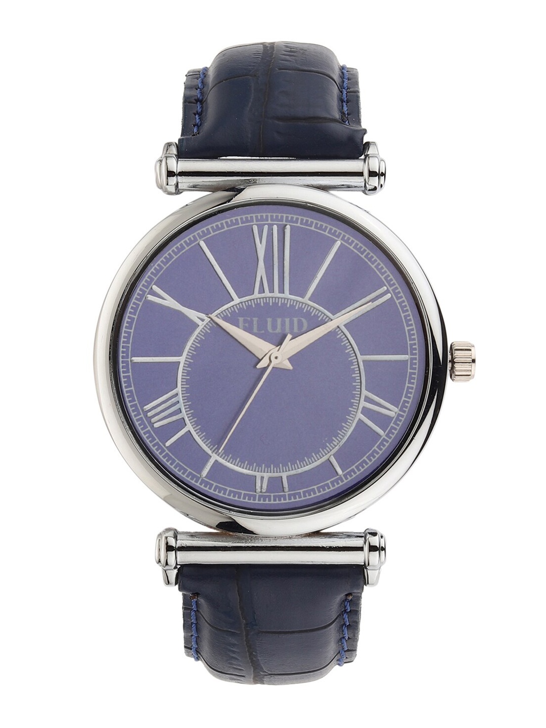 

FLUID Men Blue Leather Analogue Watch FL-783G-BL01