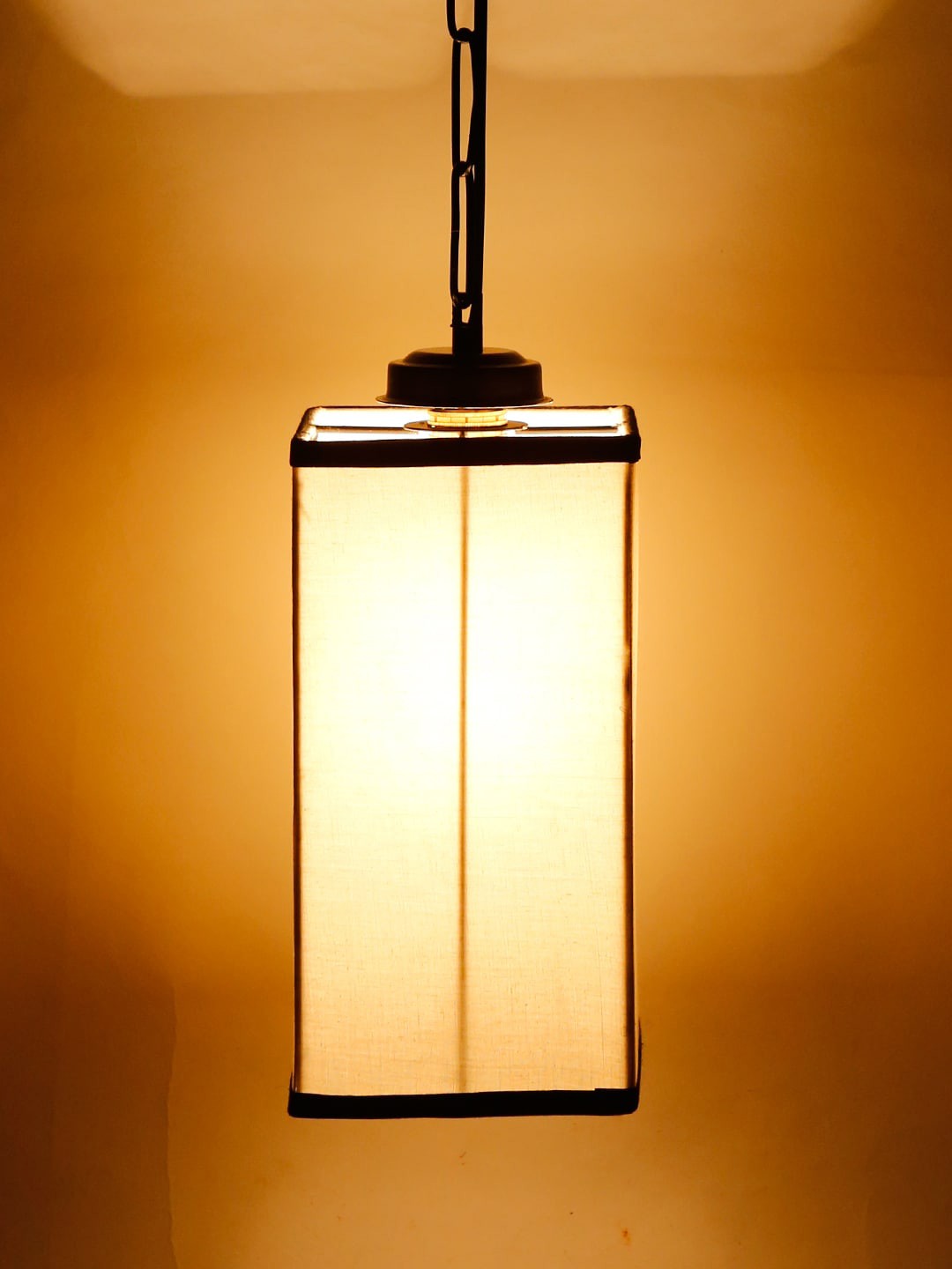 

Devansh White & Black Solid Contemporary Hanging Light