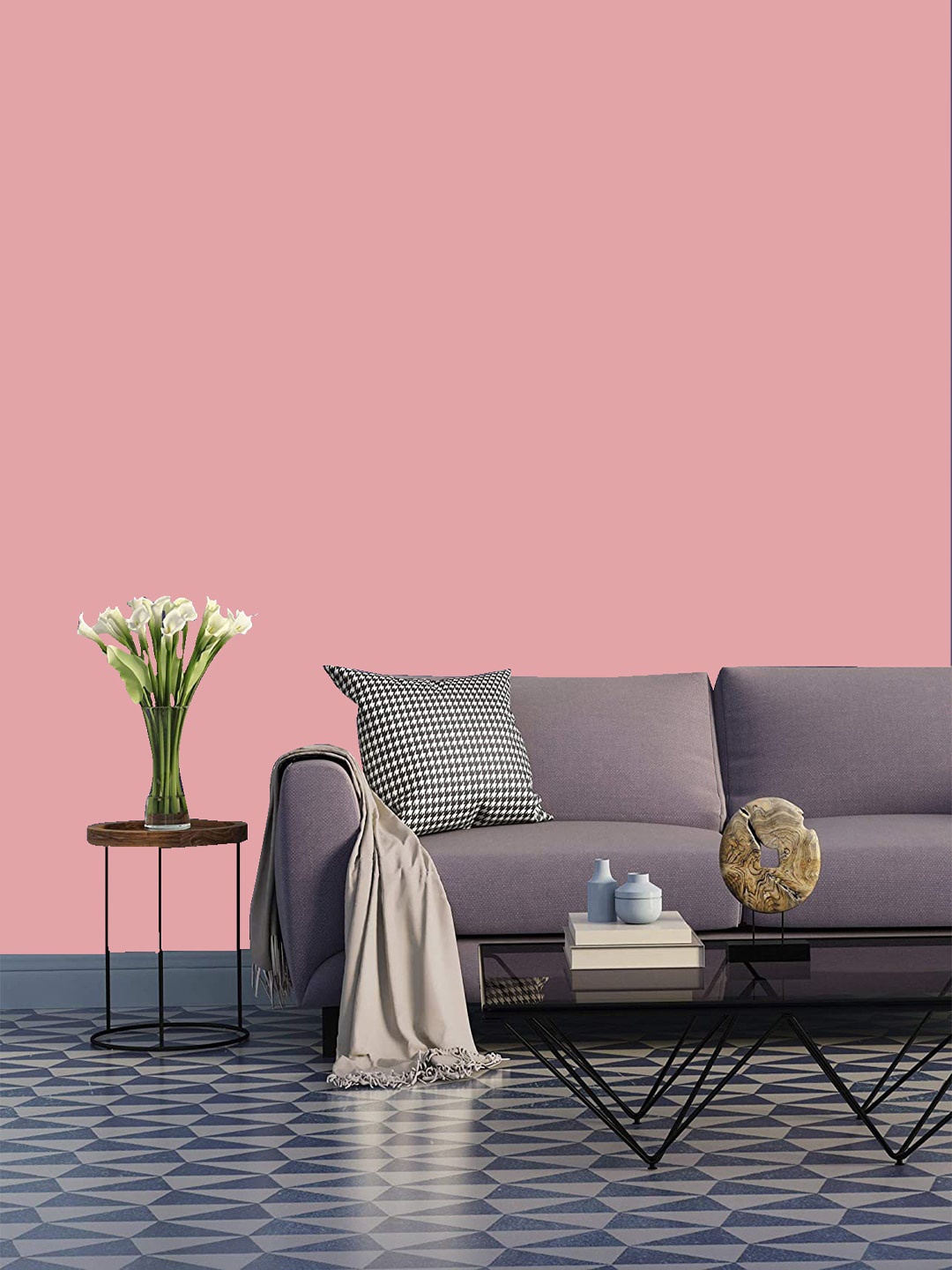 

Jaamso Royals Pink Solid Wallpaper