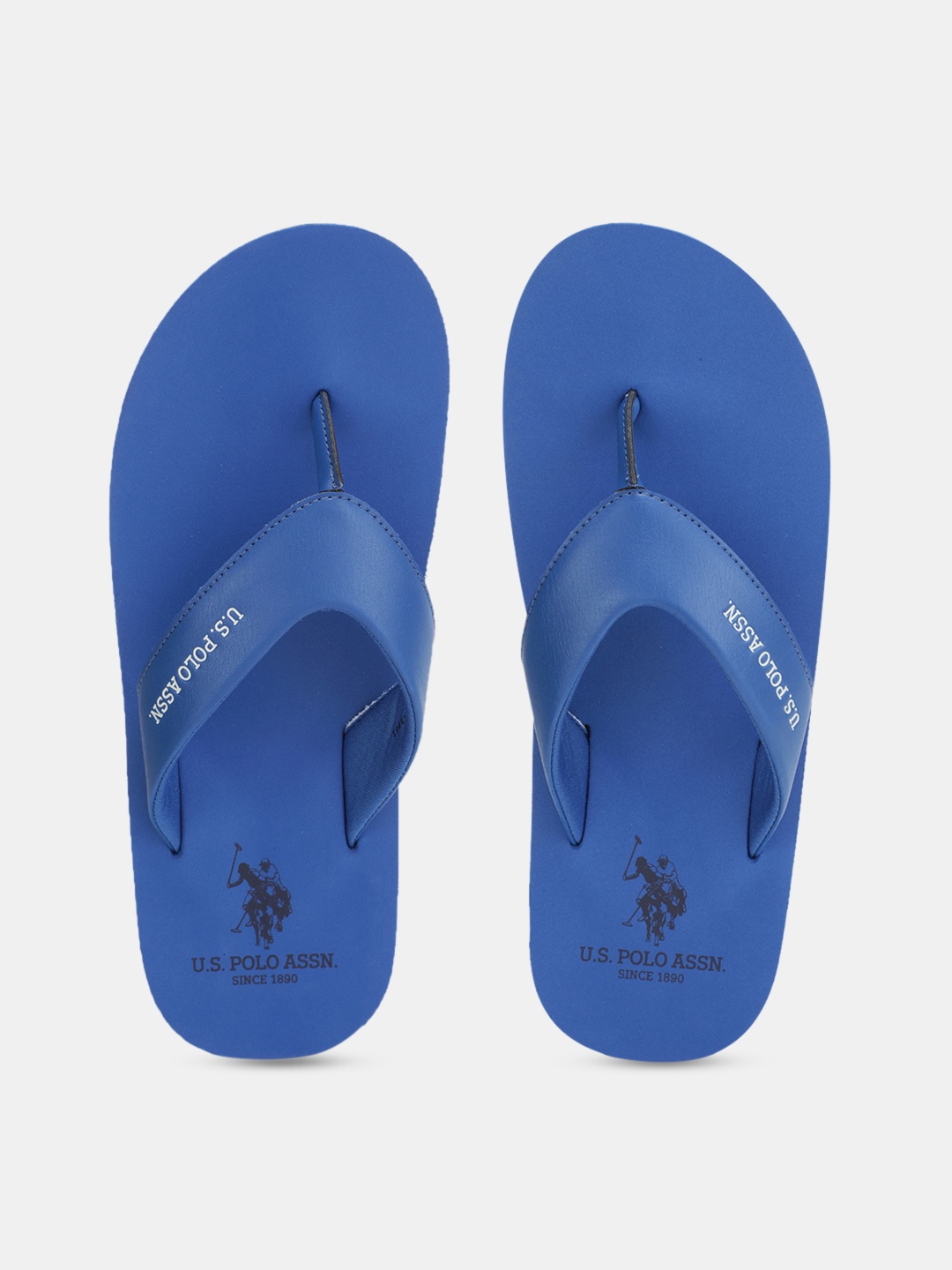 

U.S. Polo Assn. Men Blue Thong Flip-Flops