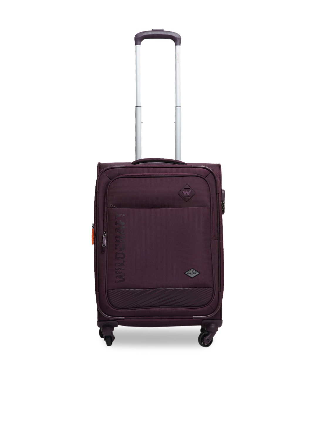 

Wildcraft Sirius Plus Solid Soft-Sided Large Trolley Suitcase, Purple