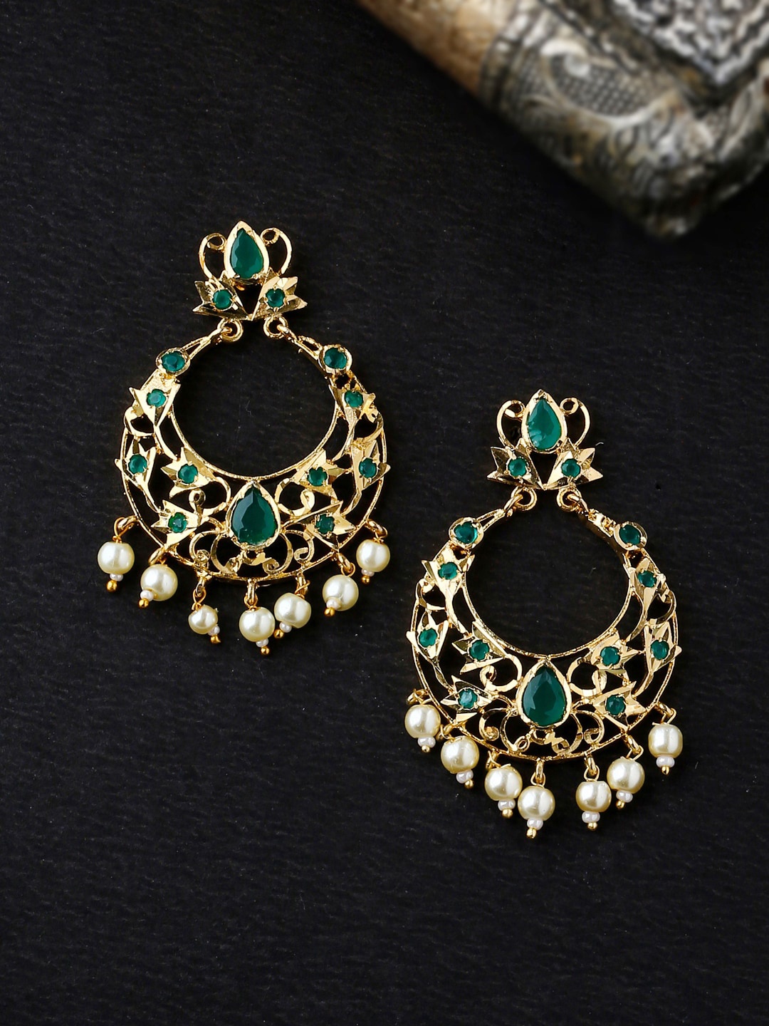 

THE AAB STUDIO Gold-Toned Contemporary Chandbalis