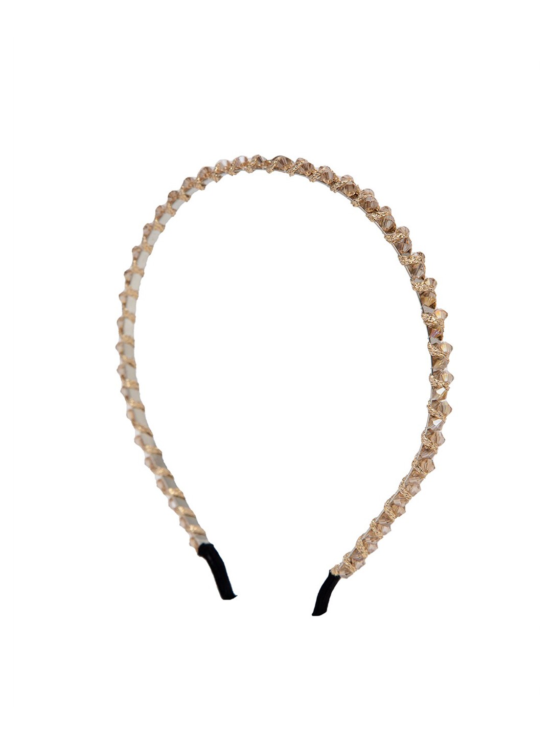 

YouBella Brown Spiral Hairband