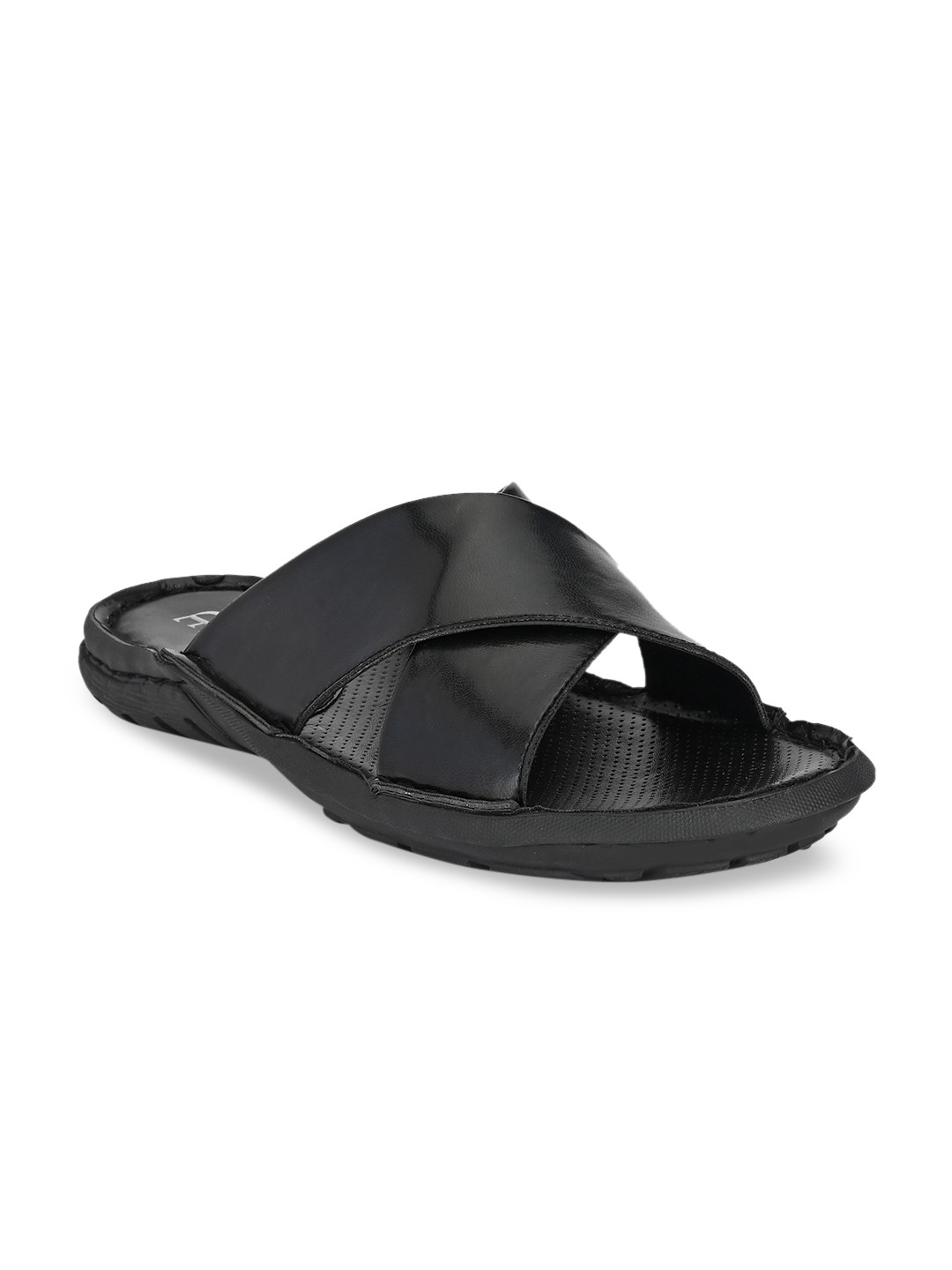 

El Paso Men Black Comfort Sandals