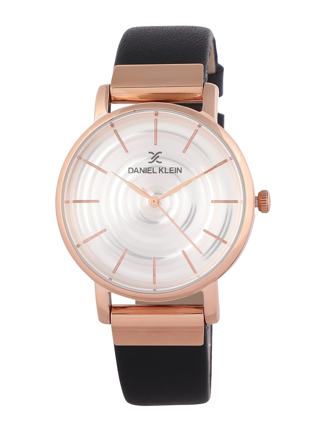 

Daniel Klein Women Silver-Toned & Black Analogue Watch DK12076