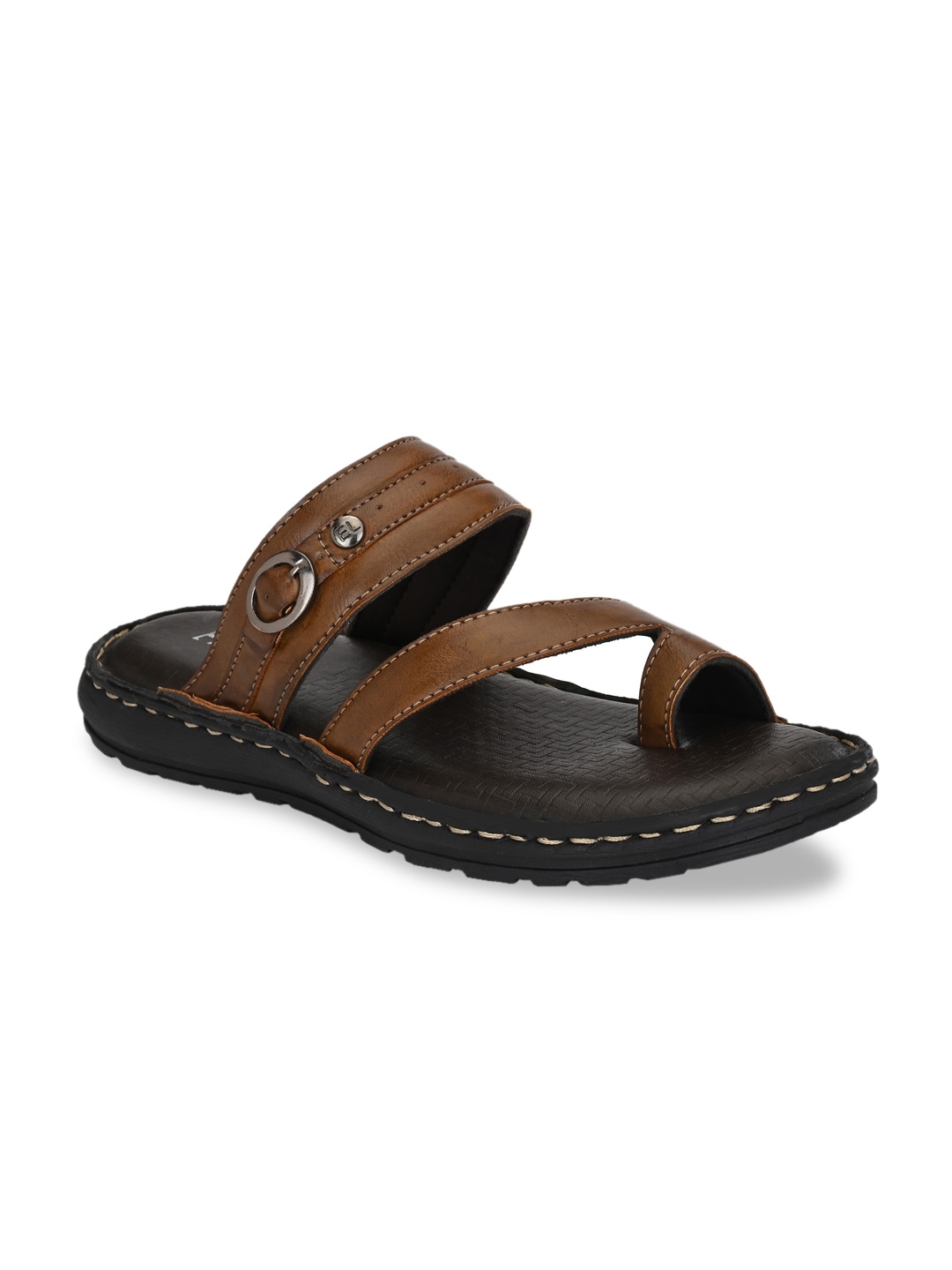 

El Paso Men Brown Comfort Sandals