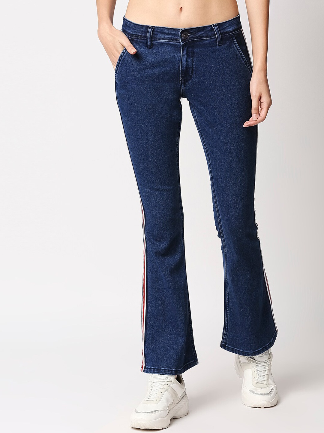

High Star Women Blue Bootcut Jeans