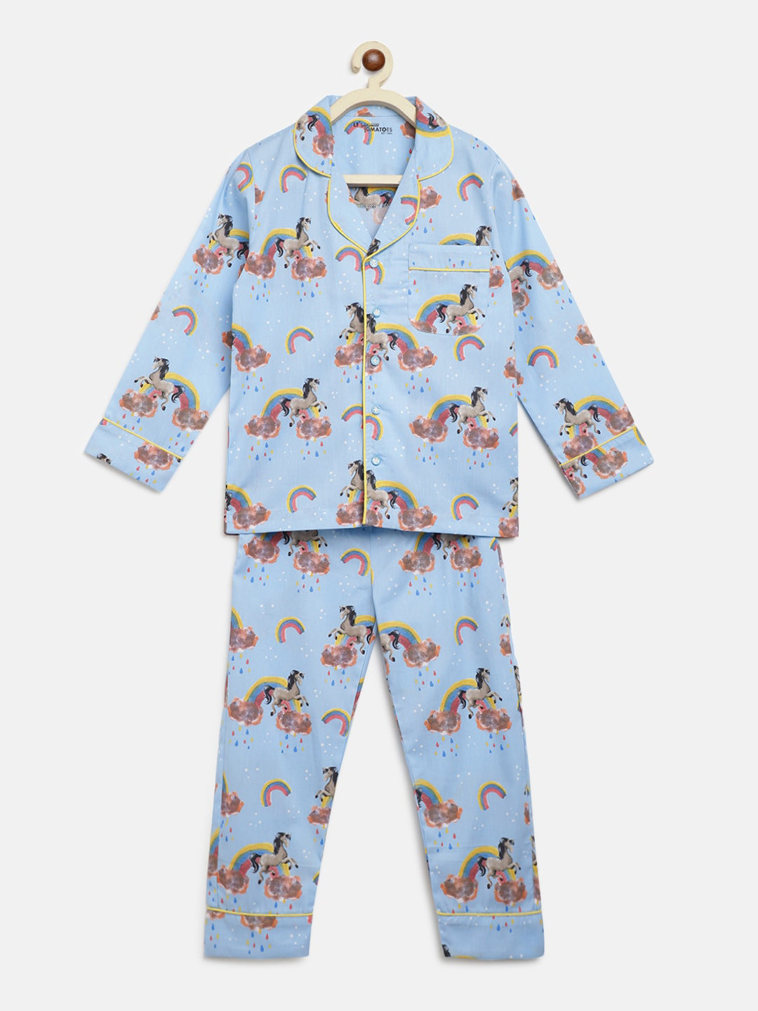 

Lil Tomatoes Unisex Kids Blue Animal