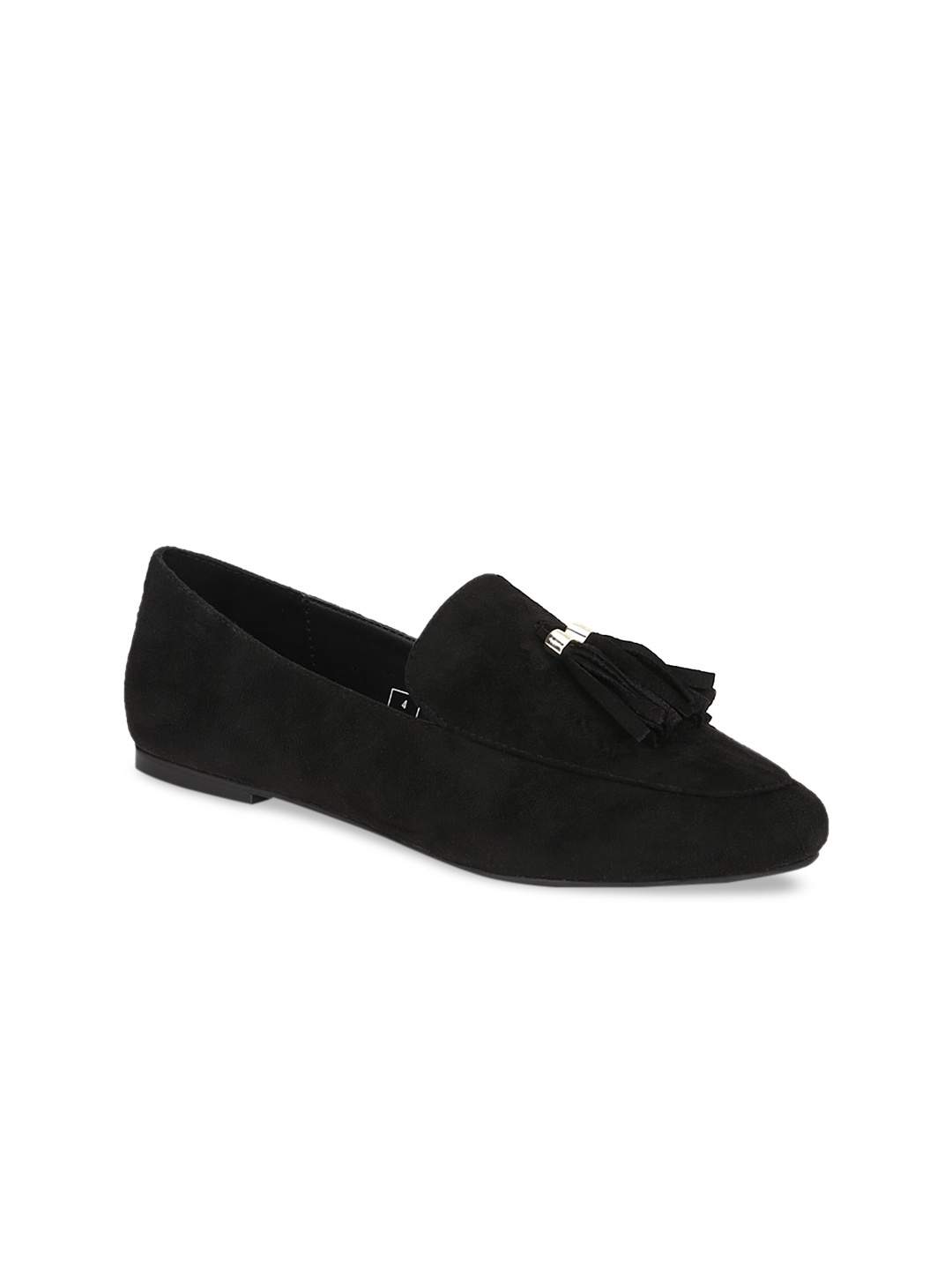 

Truffle Collection Women Suede Loafers, Black