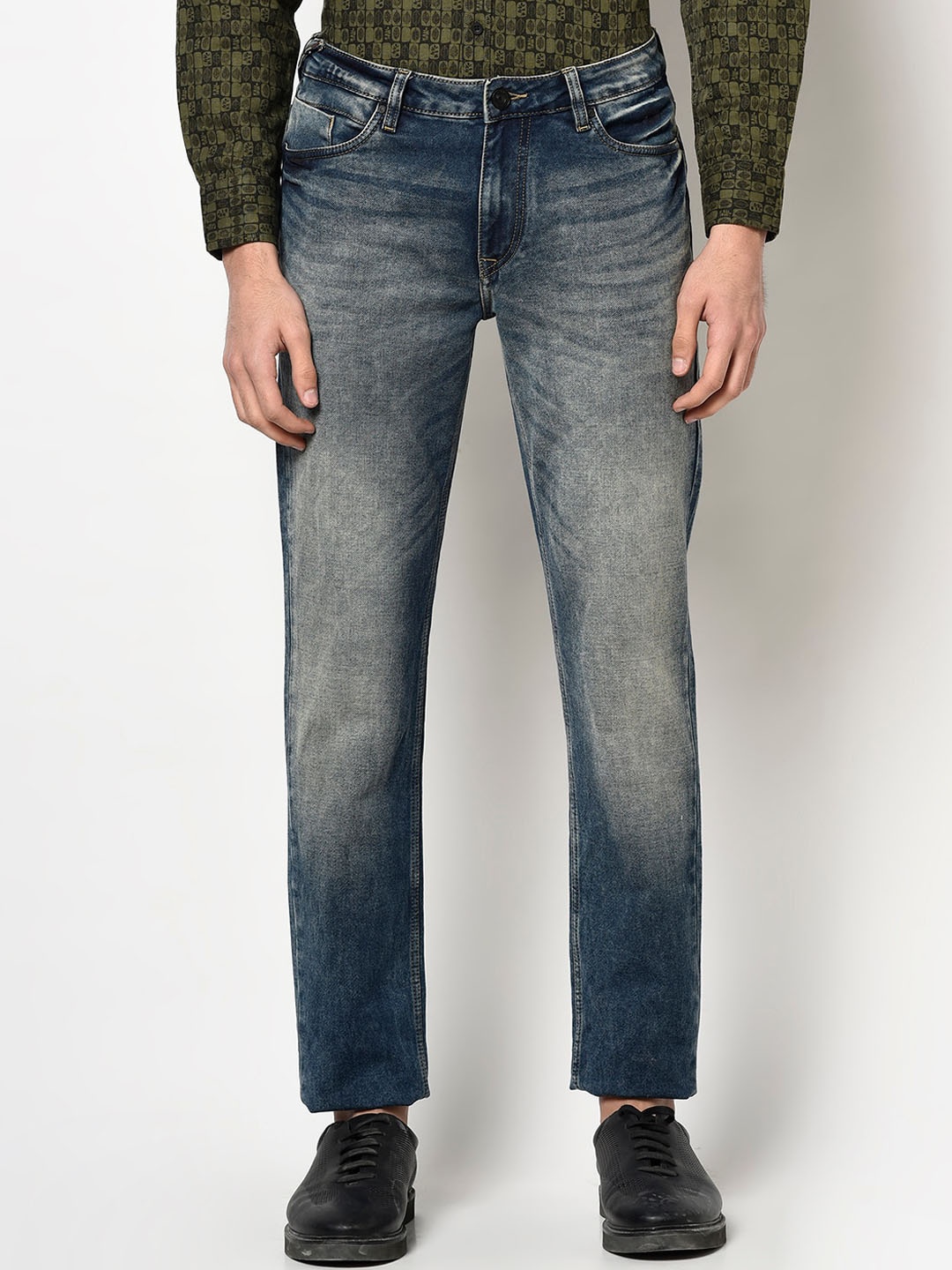 

Blackberrys Men Blue Slim Fit Mid-Rise Clean Look Jeans