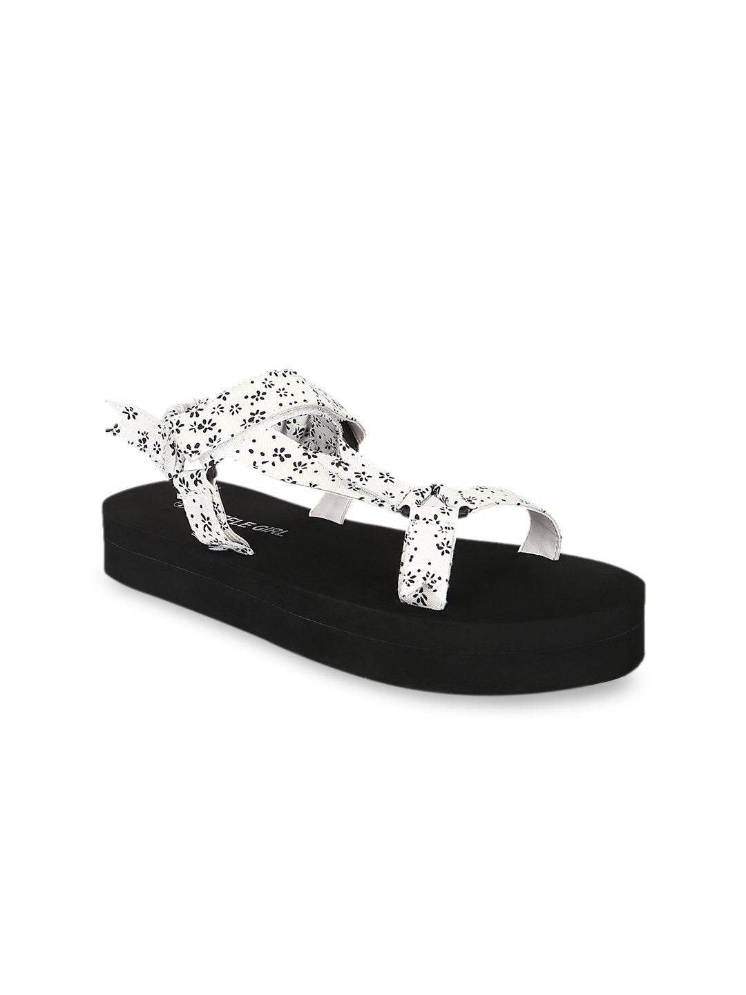 

Truffle Collection Women White Embellished Sandals