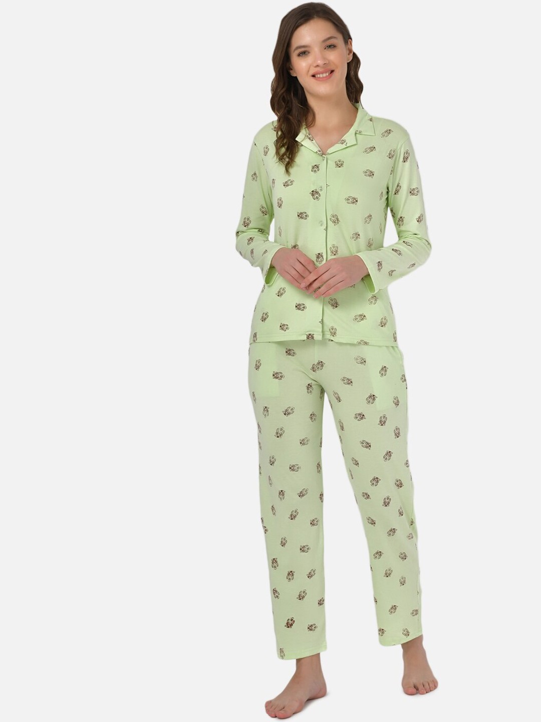 

Klamotten Women Green Animal