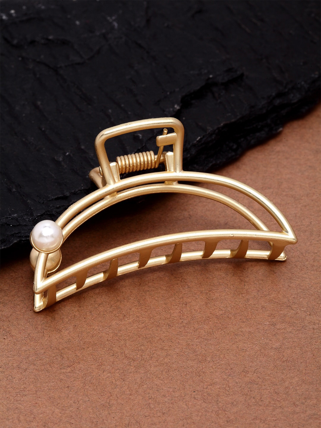 

Ferosh Gold-Toned Embellished Claw Clip