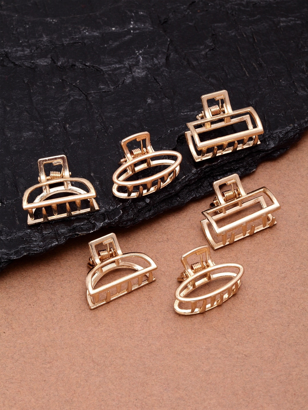 

Ferosh Gold-Toned Embellished Claw Clip