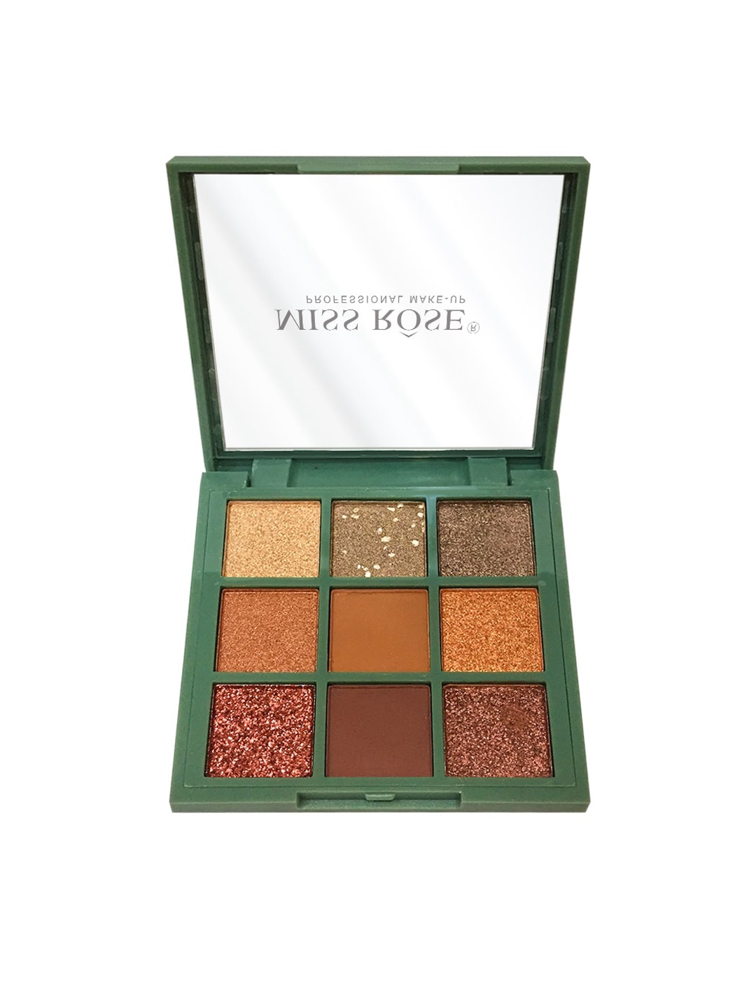 

MISS ROSE 9 Color Matte & Glitter Eyeshadow Palette 7001-123, Multi