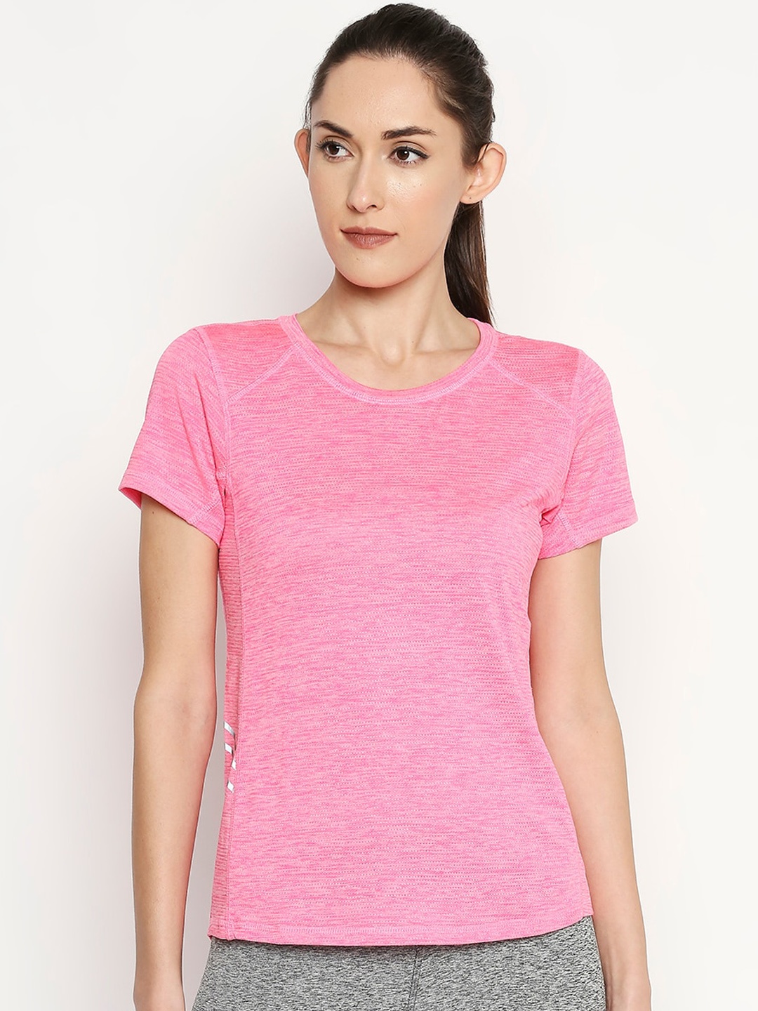 

Ajile By Pantaloons Women Pink Regular Top