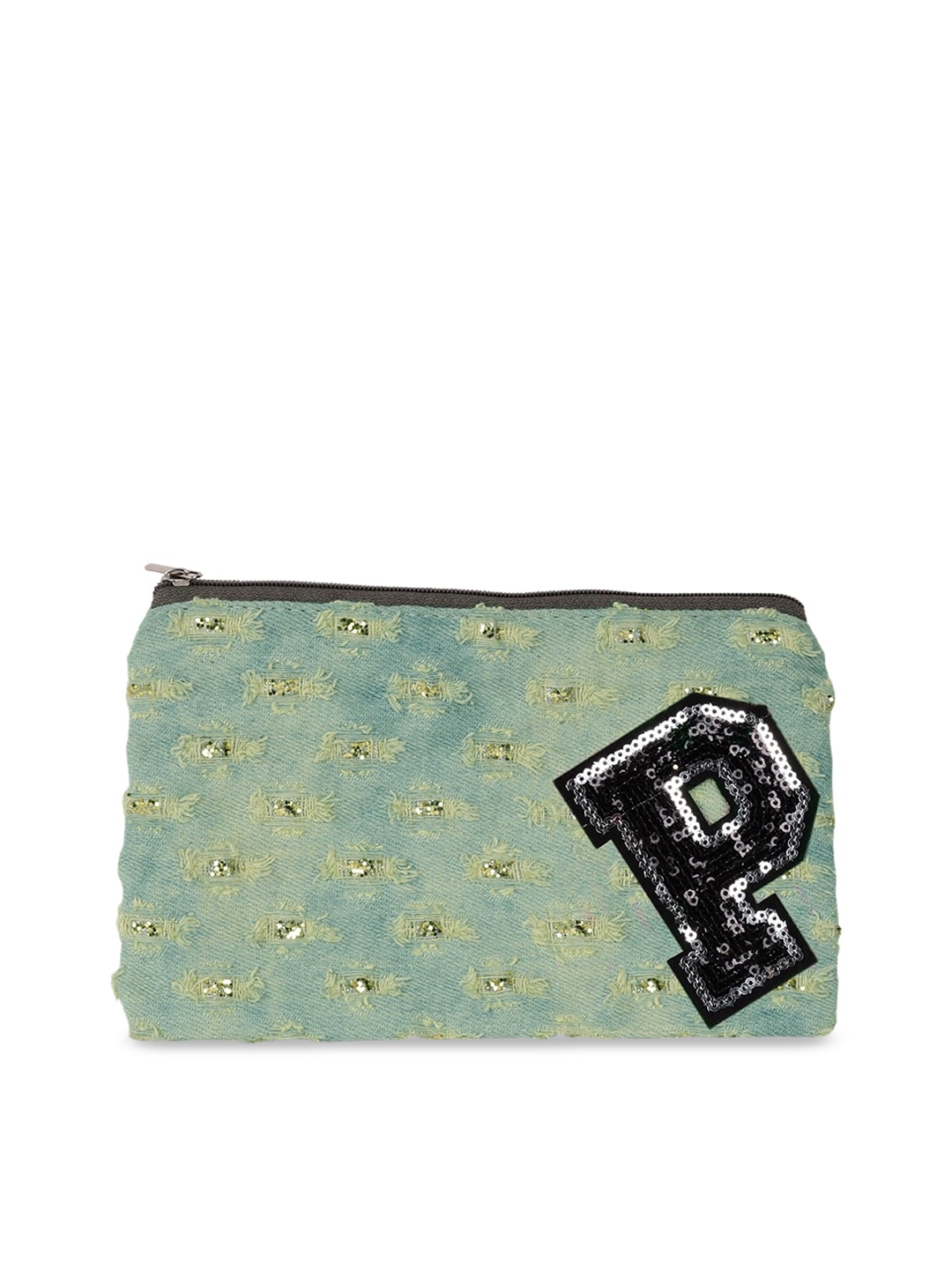 

Doodle Blue Embellished Sling Bag