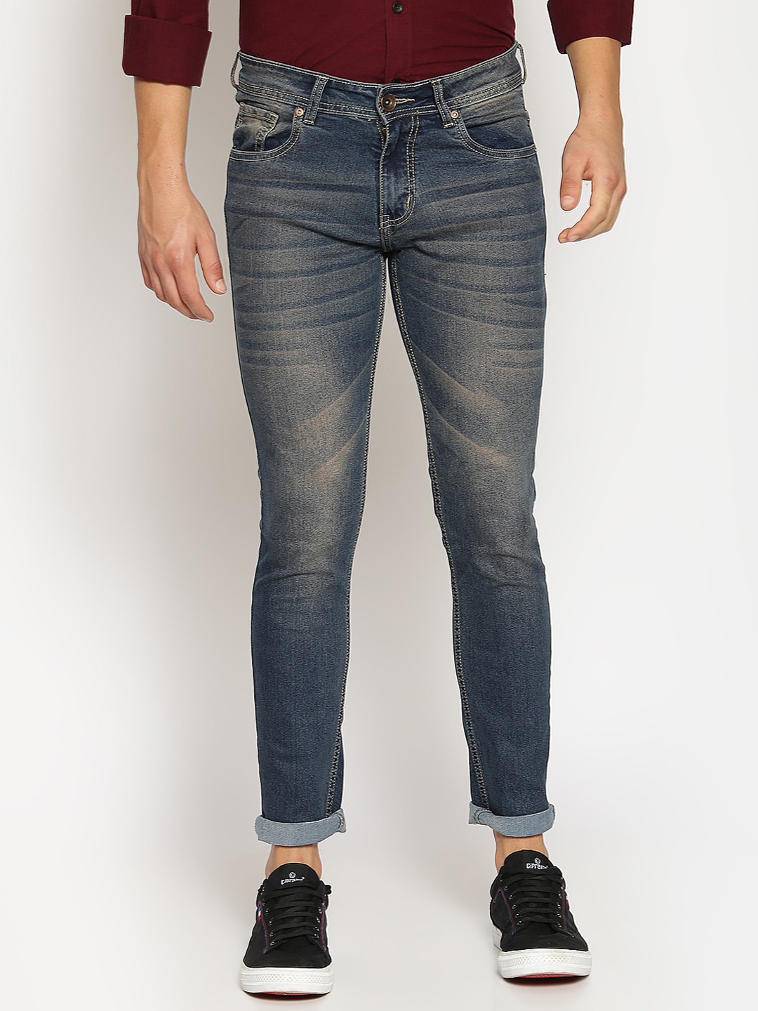 

High Star Men Blue Slim Fit Jeans