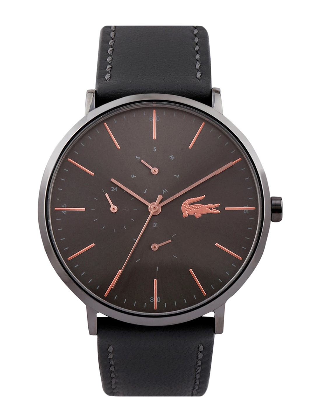 Lacoste Men Grey Round Dial Analogue Watch 2011059