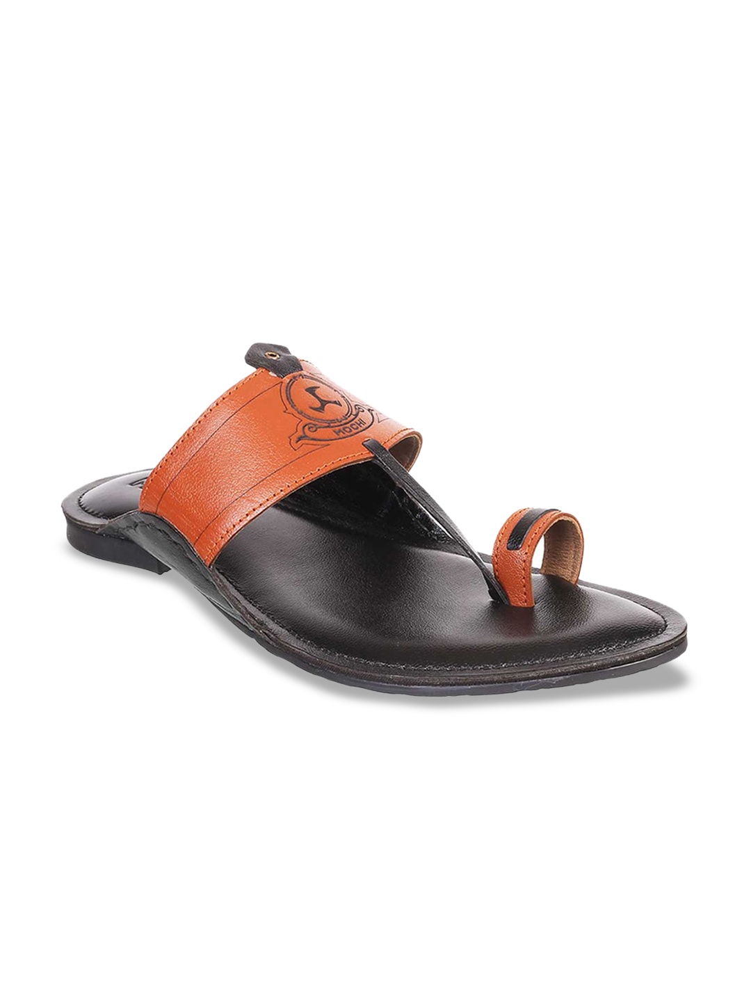 

Mochi Men Tan Brown Comfort Sandals