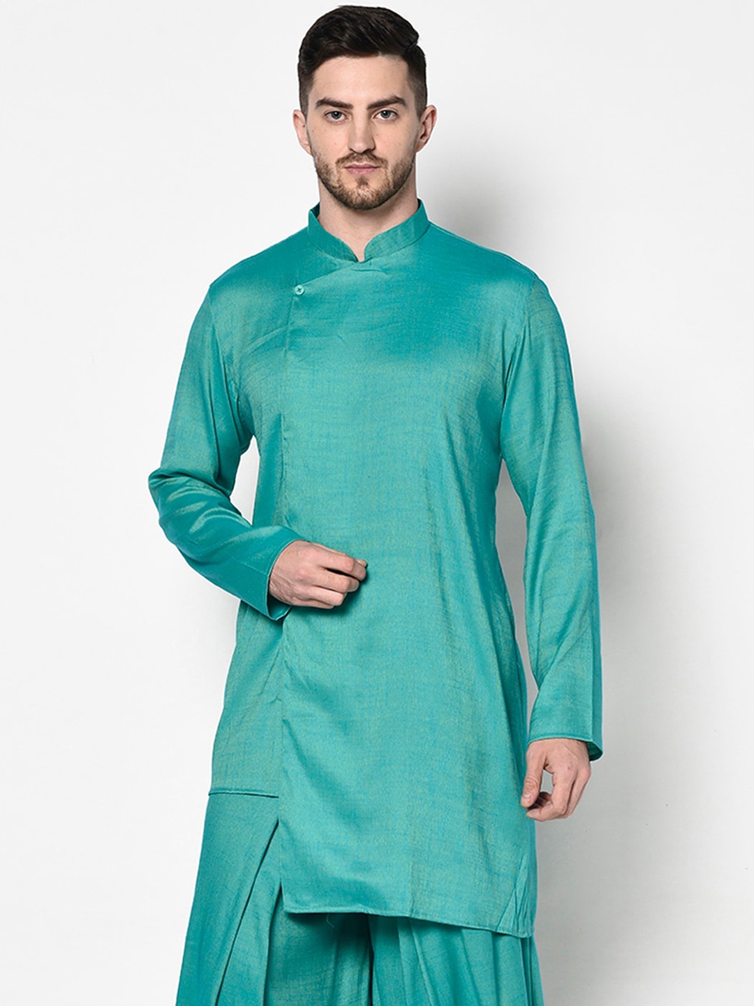 

Lamaaya Men Green Kurta