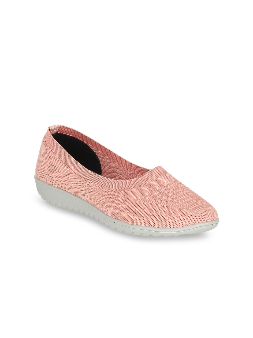 

Carlton London sports Women Pink Woven Design Ballerinas