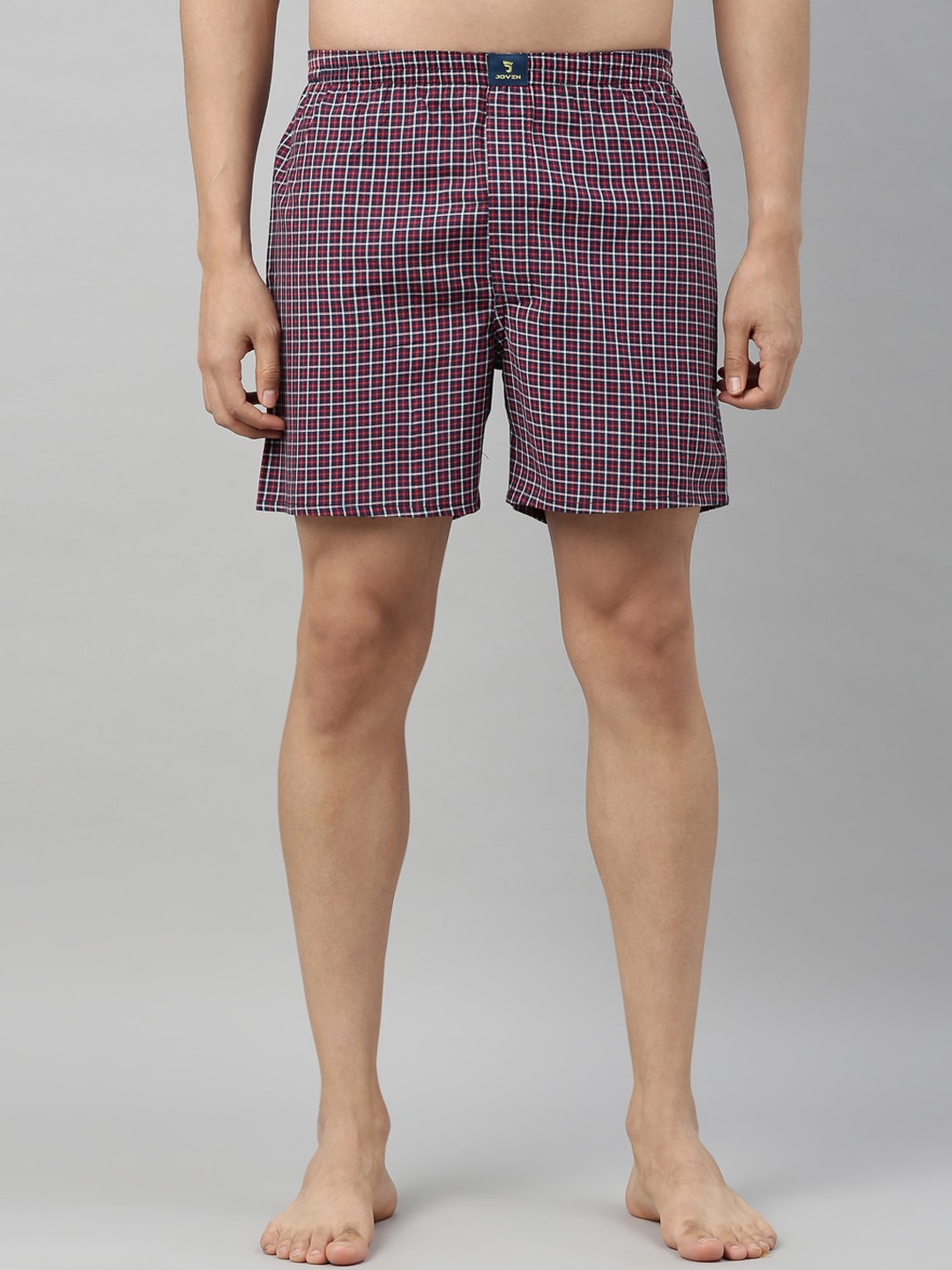 

Joven Men Multicoloured Checked Boxers JB1C-JB106, Multi
