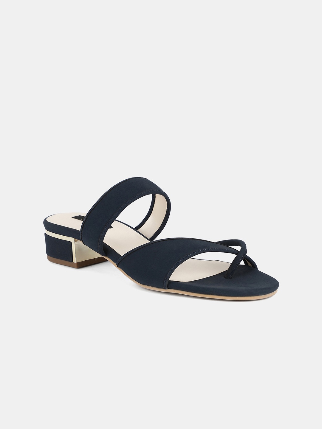 

AURELIA Women Blue Solid Sandals