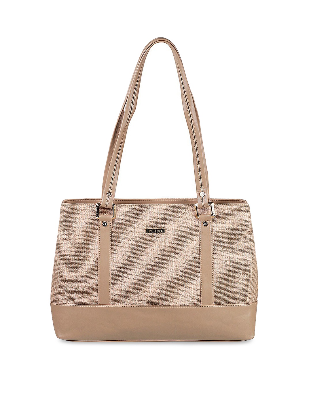 

Metro Beige Textured Shoulder Bag