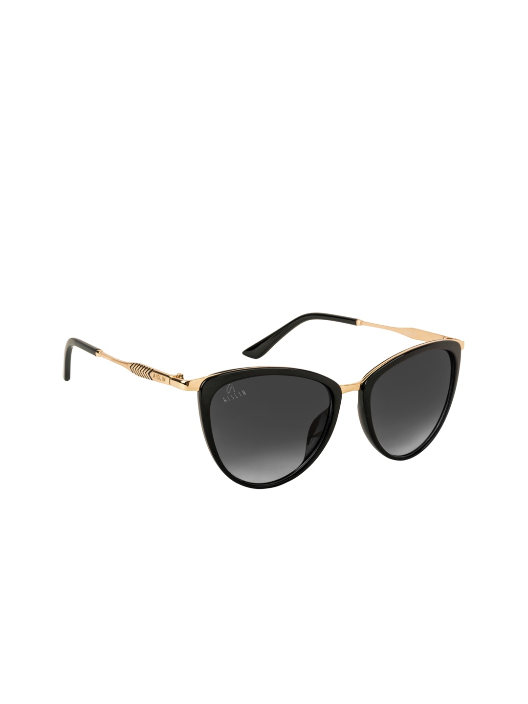

AISLIN Women Grey Lens Cateye Sunglasses With Uv Protected Lens ES_12955-82-AS-5019