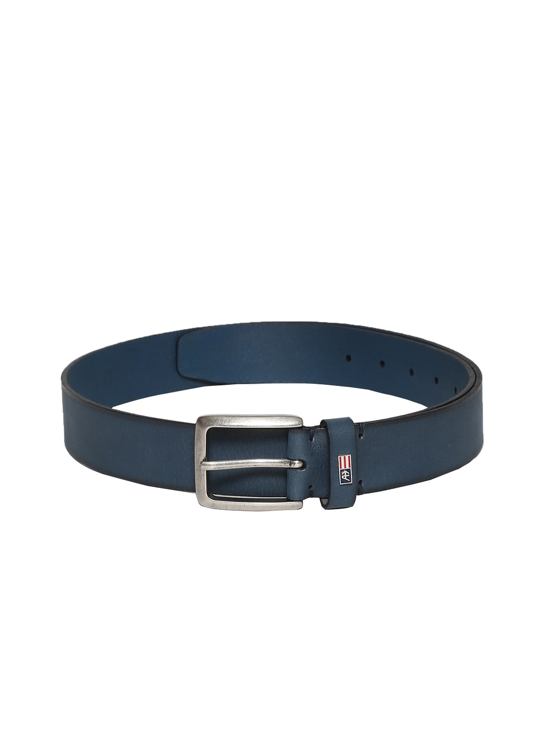 

Arrow Men Navy Blue Solid Leather Belt