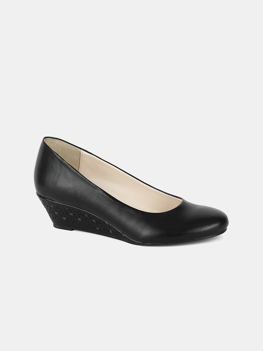

AURELIA Women Black Solid Pumps