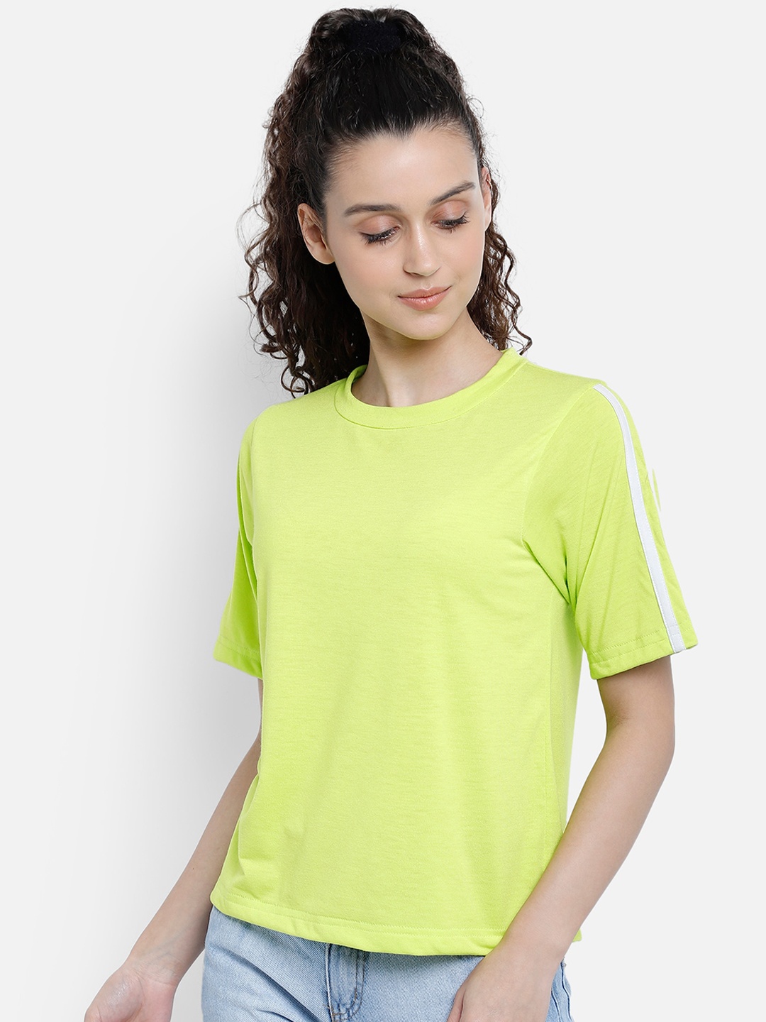 

Marzeni Fluorescent Green Solid Top
