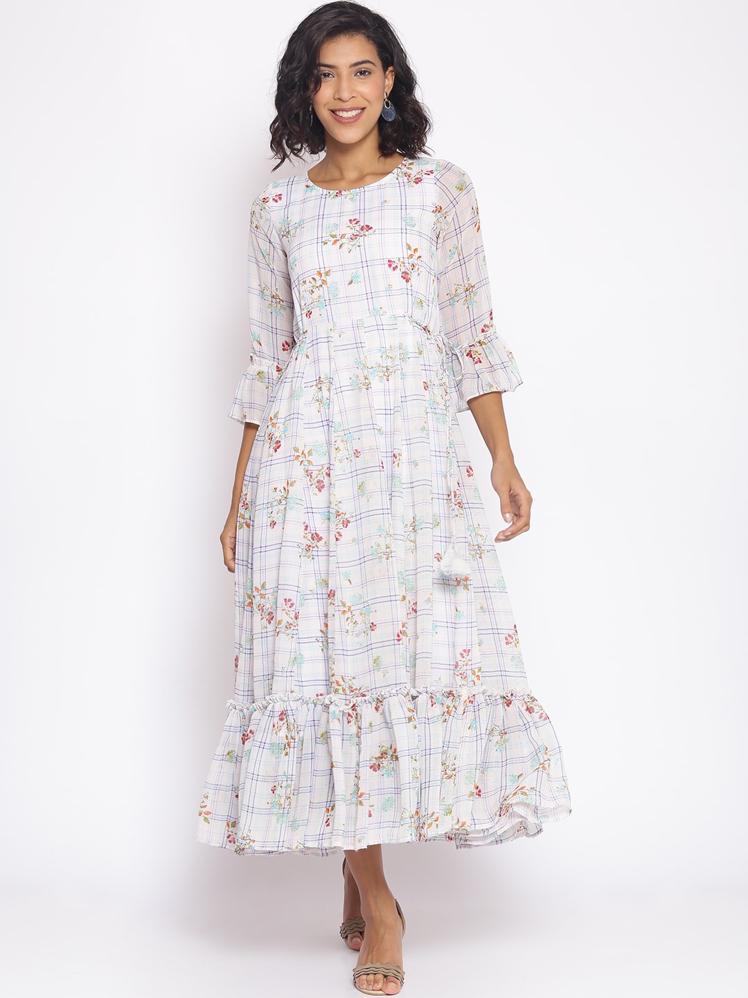 

Cottinfab Women Multicoloured Dress, Multi