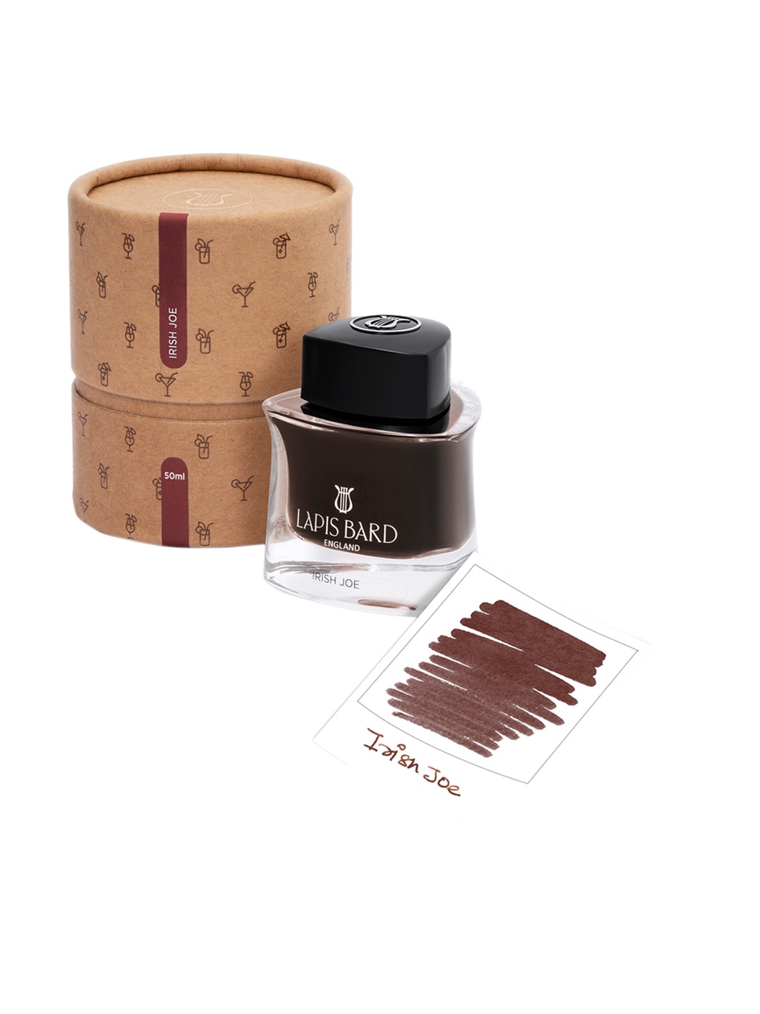 

Lapis Bard Irish Joe Ink Bottle 50ml, Brown