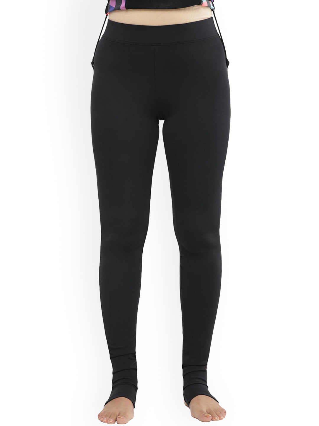 

Nabaiji By Decathlon Women Black Swimming Leggings