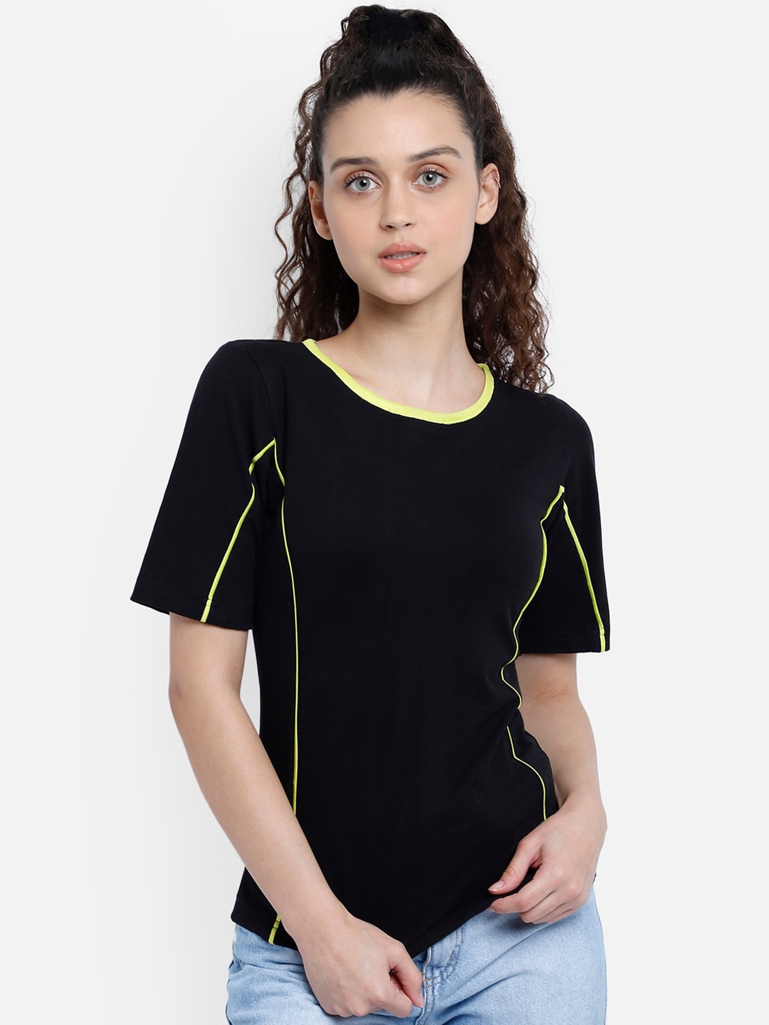 

Marzeni Black Regular Top