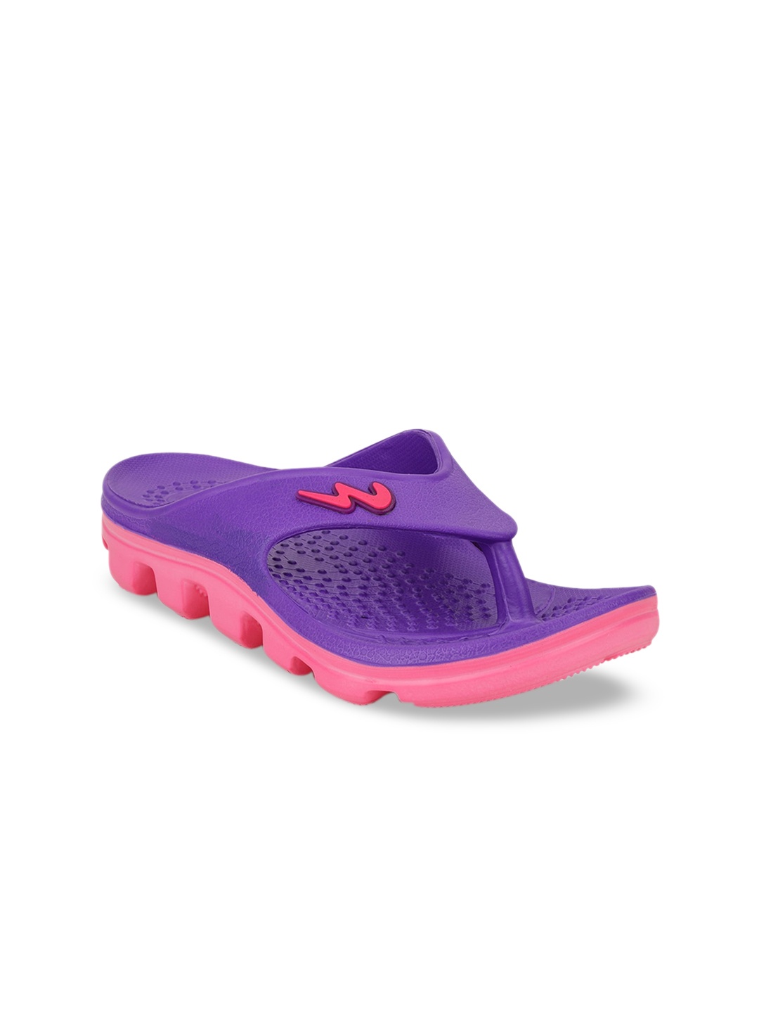 

Campus Women Purple Solid Thong Flip-Flops