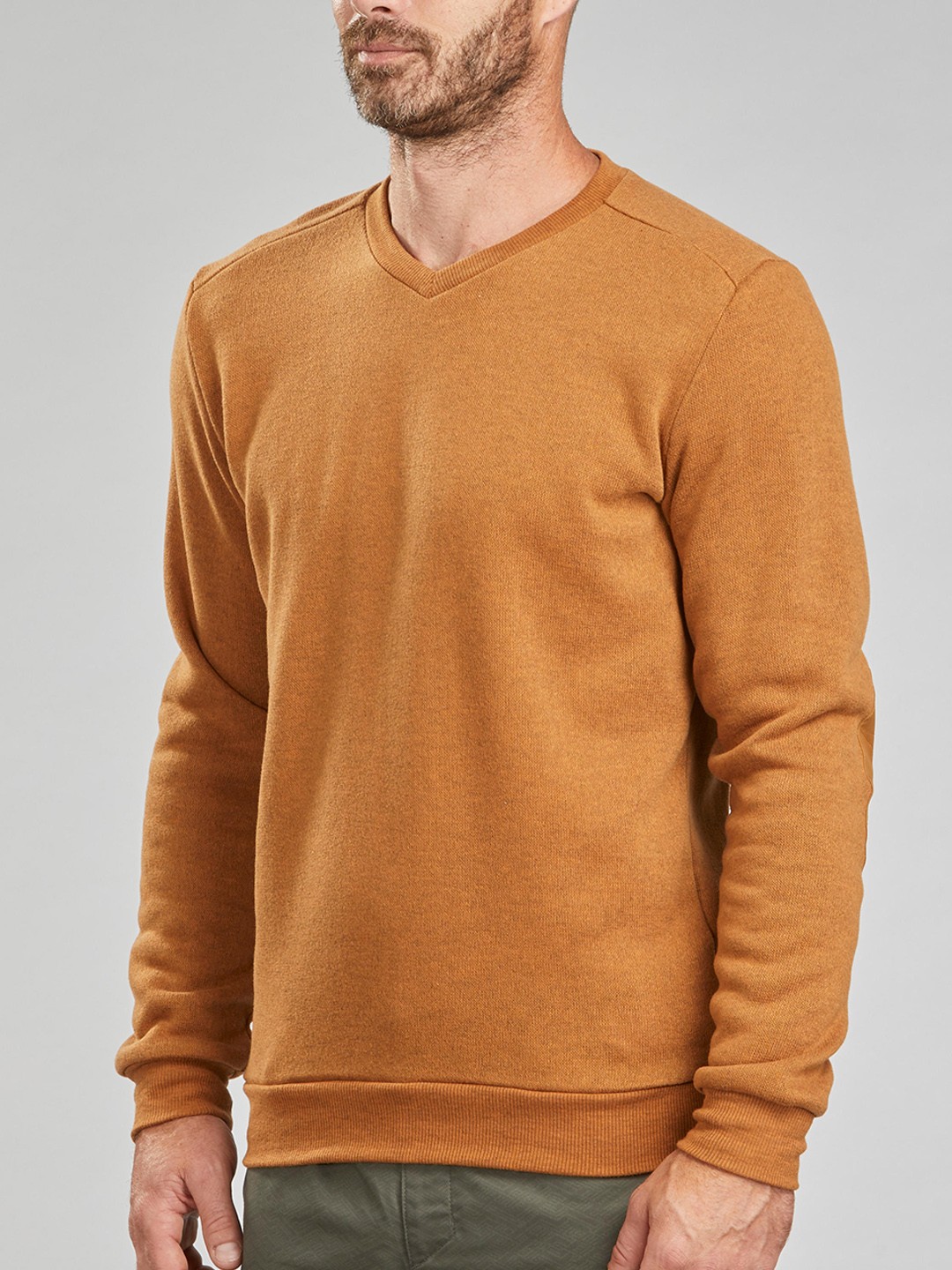 

Quechua By Decathlon Men Brown Solid Hiking and Trekking Sweatshirt