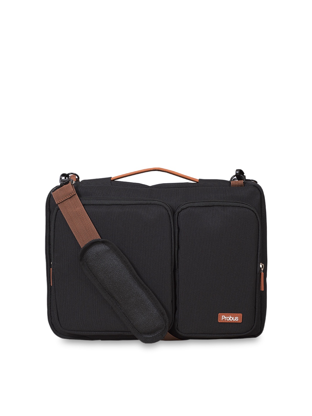 

PROBUS Unisex Black Textured Laptop Sleeve