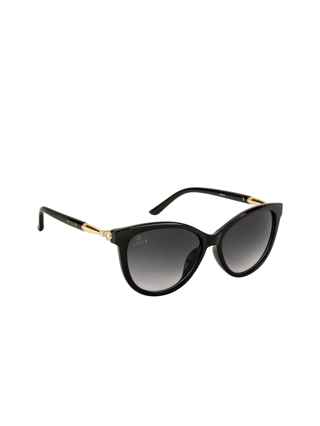 

Aislin Women Grey UV Protected Cateye Sunglasses ES_12964-82-AS-8336-GRY-BKGL-OV-60-G