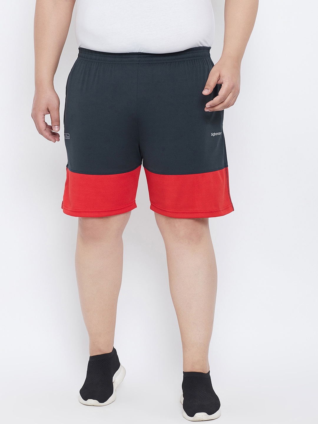 

bigbanana Men Teal Solid Regular Fit Sports Shorts