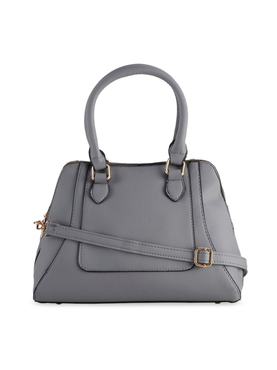 

LEGAL BRIBE Grey Solid Shoulder Bag