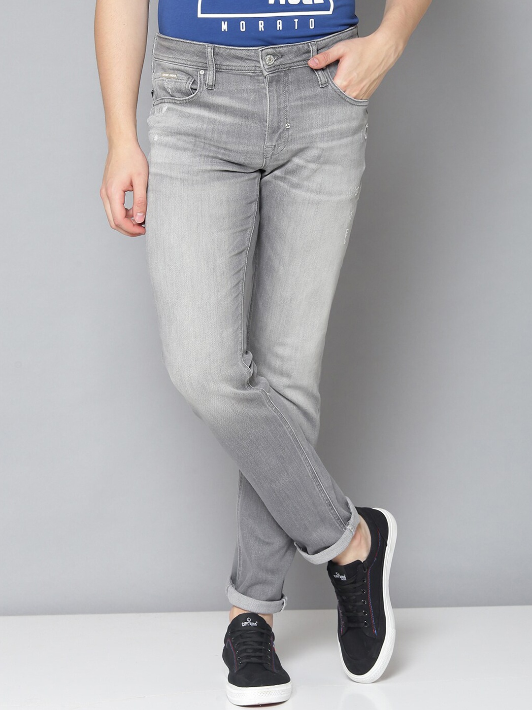 

Antony Morato Men Grey Slim Fit Jeans