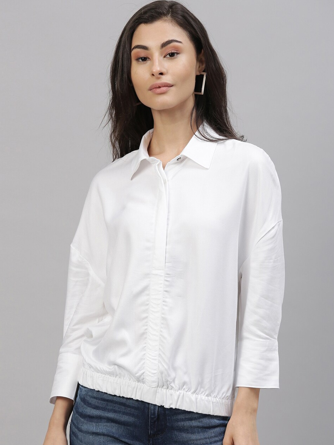 RAREISM White Shirt Style Top